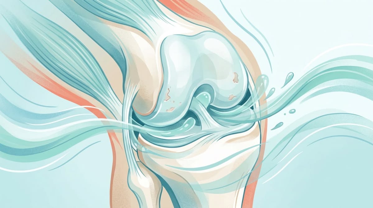 Living knee joint support