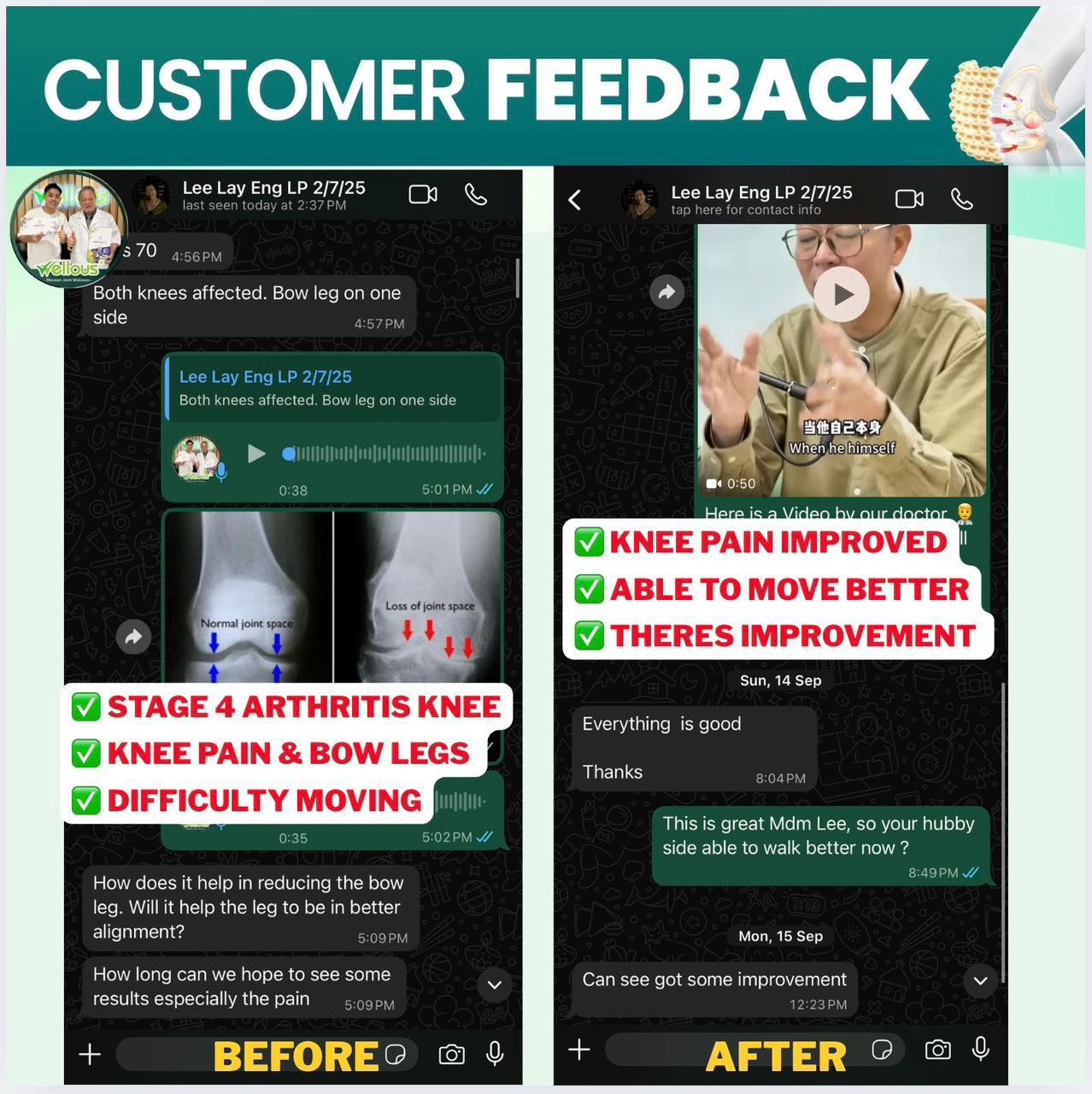 Real customer message proof 4